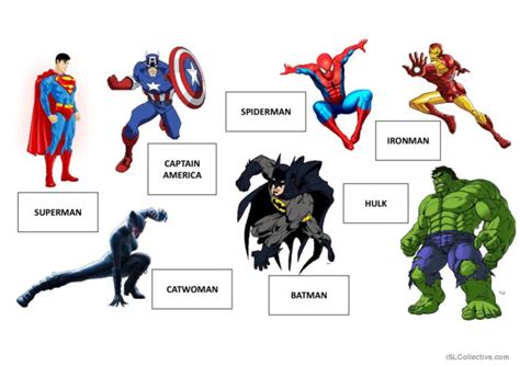 Wo Dativ Mit Superhelden English ESL Powerpoints