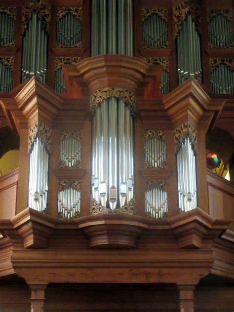 Close Up Of Baroque Organ In Chapel Cornells Is First Org Flickr