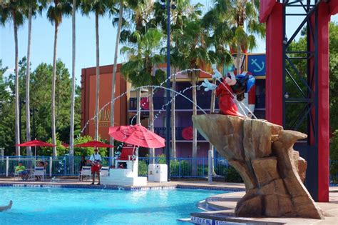 All the rooms at all. The Pools at Disney's All-Star Movies Resort
