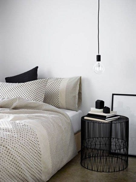 Leçon de stylisme : idées pour une chambre en noir et blanc