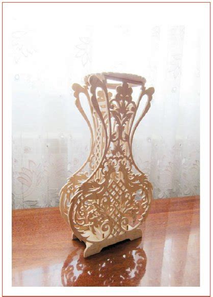 Free 3d project, 2d vectors and templates in pdf, eps, svg, dxf, dwg, png, stl files for cnc laser cutting machines and graphic designers. Decorative Vase Scroll Saw Pattern Plans PDF File Free ...