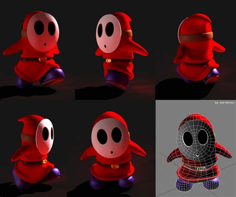 Shy Guy 3d Model Off Topic Giant Bomb