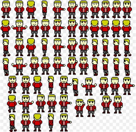 Pixel Character Sprite Sheet If Youd Like To Look At Examples Of