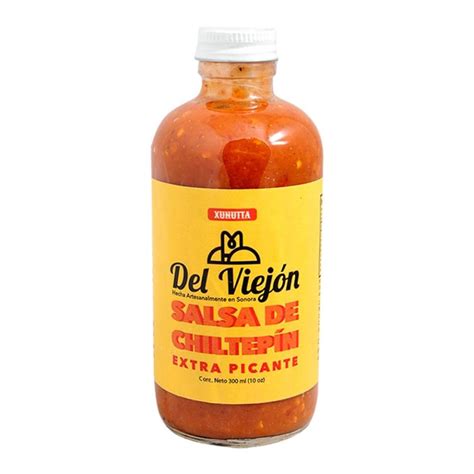 Salsa Del Viejón De Chiltepín Extra Picante 300 Ml Walmart