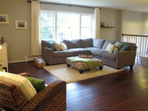 Half the living floor is common area, and half is private bedroom space. Home Design Ranch Living Room Ideas Gabr Co | Livingroom ...