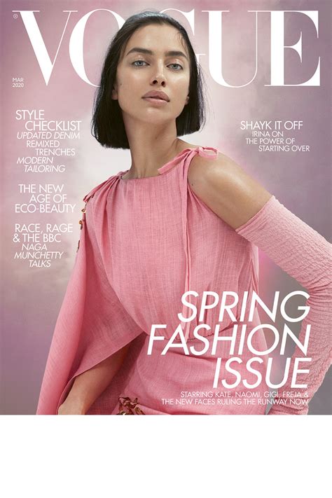 Irina Shayk Covers The March 2020 Issue Of British Vogue British Vogue