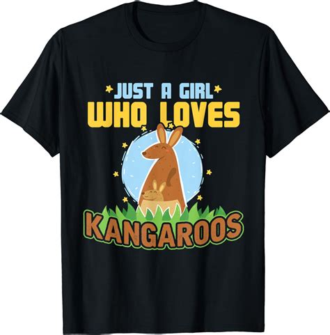 Australia Animal Zoo Keeper Girl T Idea Kangaroo T Shirt