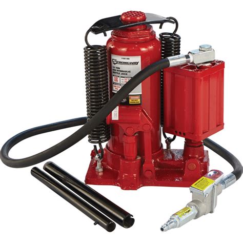 FREE SHIPPING Strongway 12 Ton Air Hydraulic Bottle Jack Northern