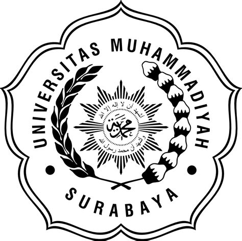 OnlineLabels Clip Art Logo Universitas Muhammadiyah Silhouette