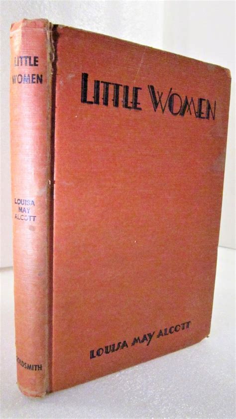 Little Women By Louisa May Alcott 1930s Goldsmith Publishing Louisa