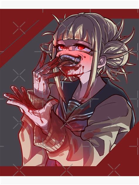 Toga Himiko Poster For Sale By Benoixio Redbubble