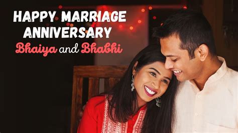Maybe you would like to learn more about one of these? Happy Marriage Anniversary Bhaiya and Bhabhi | Wedding ...