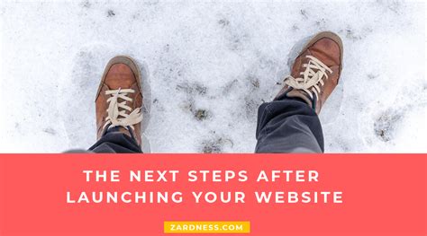 The Next Steps After Launching Your Website Zardness