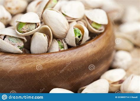 Salted And Roasted Pistachio Nuts Stock Photo Image Of Green Nature