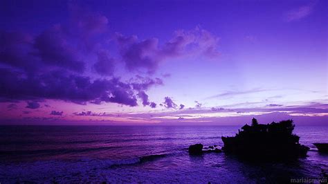 1179x2556px 1080p Free Download Purple Aesthetic Ocean Waves Clouds