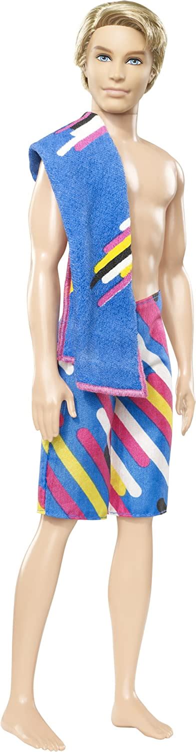 Mattel Barbie Beach Ken Doll T7188 Amazon Co Uk Toys Games
