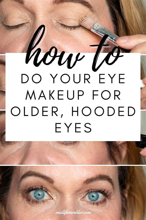 How To Apply Eye Makeup For Hooded Eyes Tutor Suhu