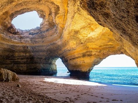 Bengali Sea Cave Algarve Portugal Beautiful Places To Visit Places