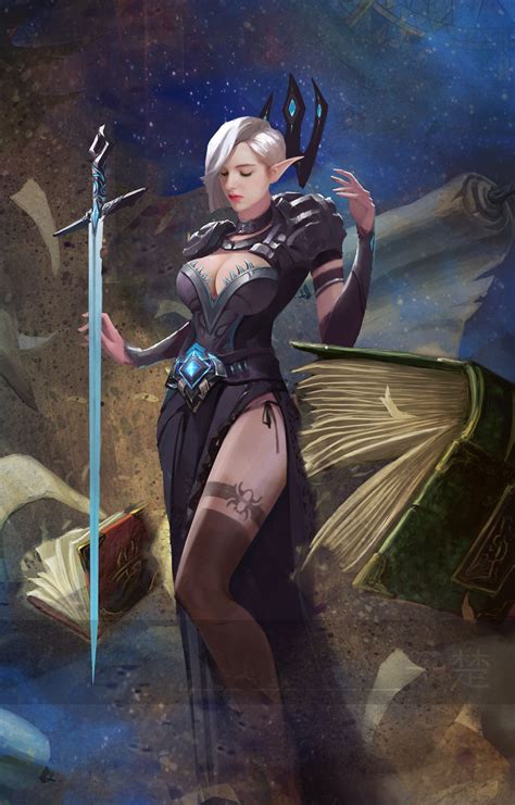 Pin On Fantasy Characters Female