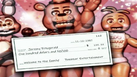 Has Anyone Cleared Up The Fnaf 2 Paycheck Debacle Fivenightsatfreddys