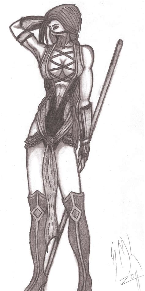If there was one group of warriors that produced more myth and exaggeration and shrouded in so much mystery, it would be the ninja. Female Ninja Warrior Sketch by SLane3582 on DeviantArt