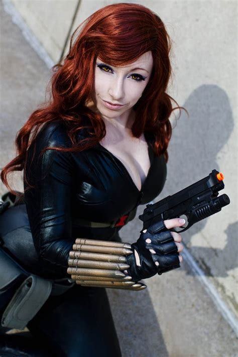 Black Widow Cosplay Images Superheroes Pictures Pictures