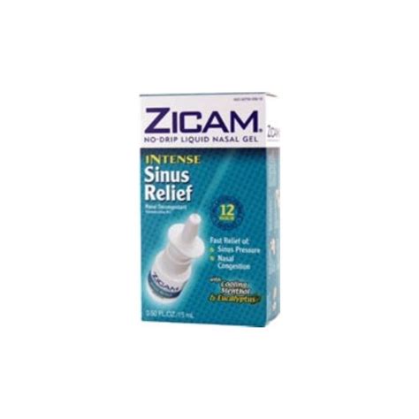 Zicam Intense Sinus Relief No Drip Liquid Sinus Gel 05