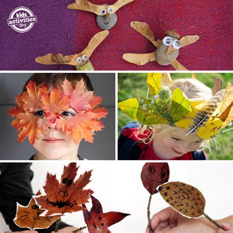 16 Fall Nature Crafts For Preschoolers Fkakidstv