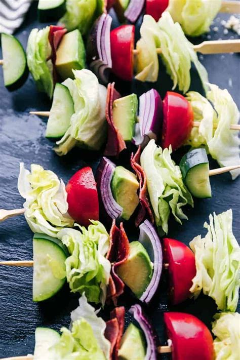Wedge Salad Skewers Recipe Princess Pinky Girl Wedge Salad Recipes