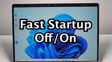How To Disable Enable Fast Startup Windows 11 Or 10 Pc Youtube