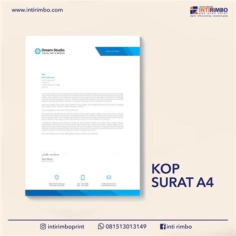 Contoh Desain Kop Surat Perusahaan Word Search IMAGESEE