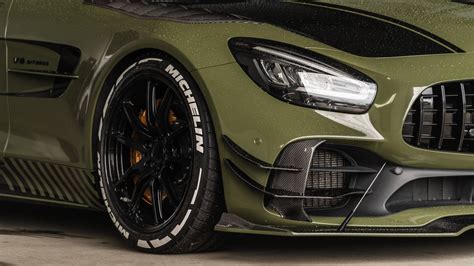 Mercedes Amg Gt R Pro C Vollfolierung In Pwf Badlands Green