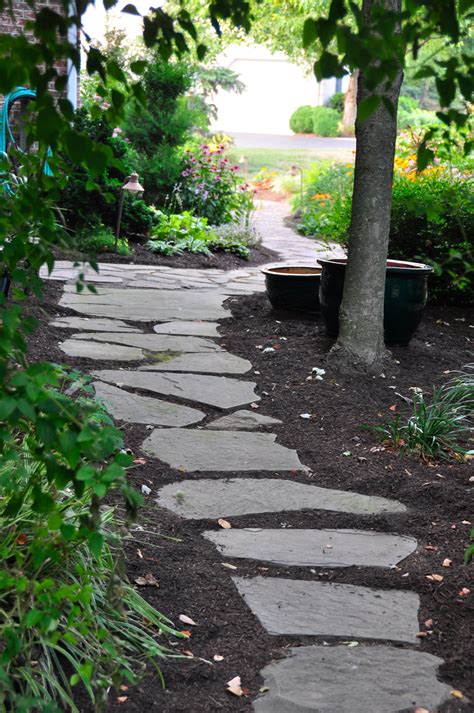 Walkways And Pathways In Chester County Naturescapes Landscaping Of Paoli