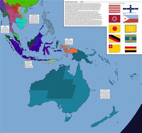 Tgl South East Asia In 1995 Imaginarymaps
