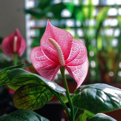 Flamingo Flower Plant Complete Guide And Care Tips Urbanarm