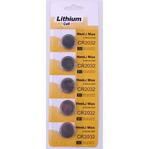 Lithium Button Cell 3 Volt Batteries Sold As Five Batteries Various