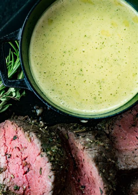 A perfectly cooked beef tenderloin is truly a sight to behold. Herb-Crusted Beef Tenderloin Roast with Bearnaise Sauce | Linger