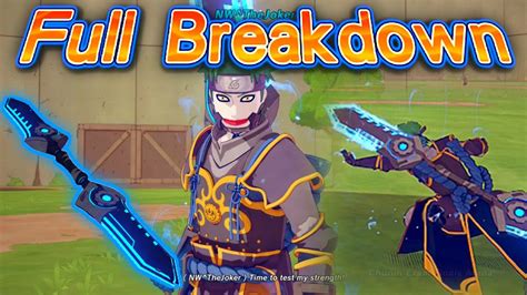Strong Steel Defense Outfit And Double Moon Sword Full Breakdown Naruto