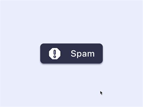 Spam Mails Folder Icon Animation By Christopher Dsouza On Dribbble