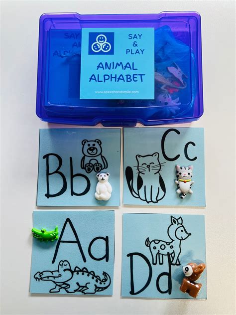 Zoo Phonics Alphabet Objects Alphabet Trinkets Alphabet Kit Learn