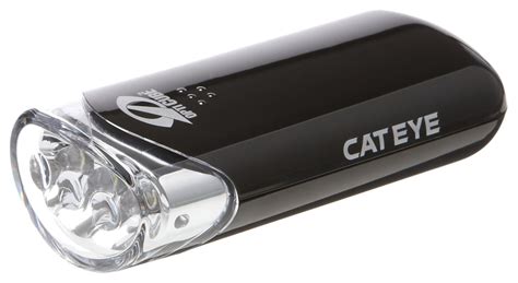 Cateye Bicycle Lighting Front Battery Powered Hl El 135 Black Amazon