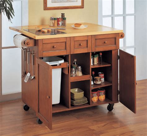 Ikea kitchen island cart with trash bin. Kitchen Island with Trash Storage: Things to Consider