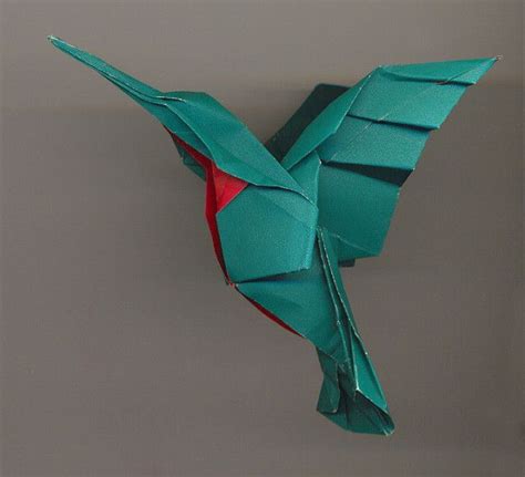 Origami Hummingbird Origami Hummingbird Origami Folding Origami Bird