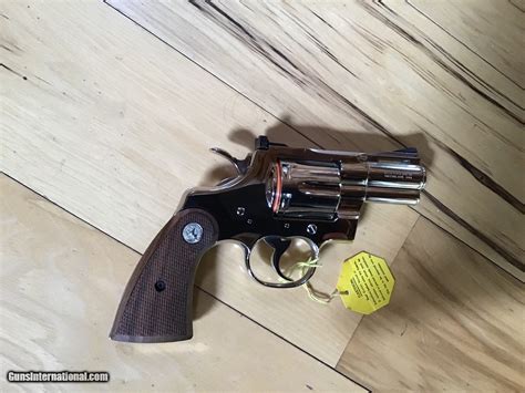 Colt Python 357 Magnum 2 12 Bright Nickel Mfg 1968 New Unfired