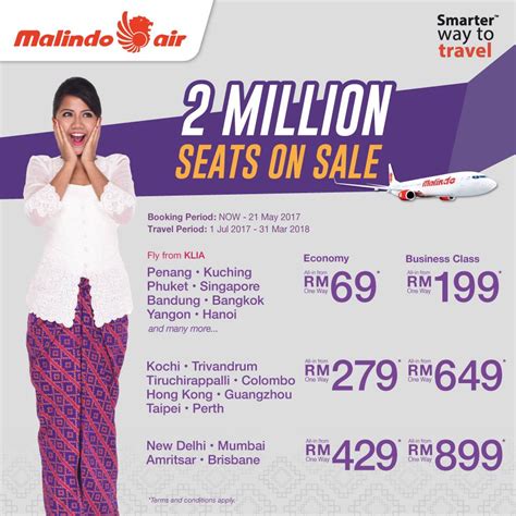 The most popular malindo air promo codes malaysia for march 2021 here. Malindo Air Sale: KL-Penang RM69, Langkawi RM79, Kuching ...