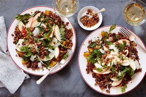 Quinoa And Beet Salad With Apples Arugula And Hazelnuts Martha
