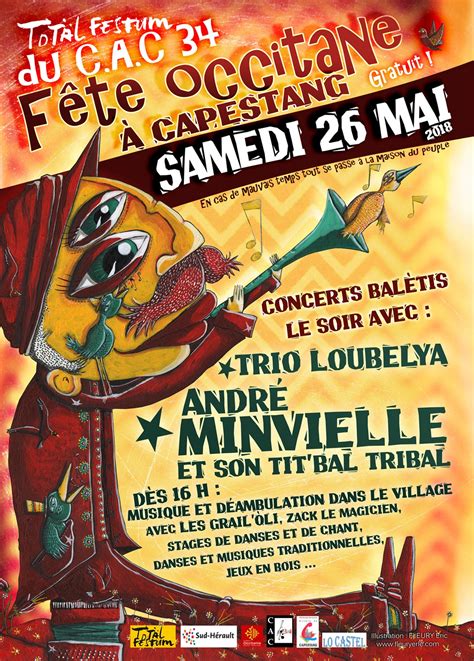 Concert - Festival Total Festum - Communauté de Communes Sud Hérault