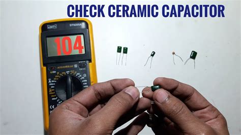 To test the capacitor first and important step is to discharge the capacitor completely. Check Ceramic and Polyester Capacitor || How to check ...