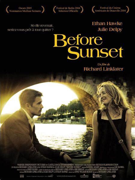 Julie delpy and ethan hawke rotoscoped in the bedroom scene in waking life julie delpy and ethan hawke rotoscoped in the bedroom scene in waking life. Before Sunset : Affiche Ethan Hawke, Julie Delpy - AlloCiné