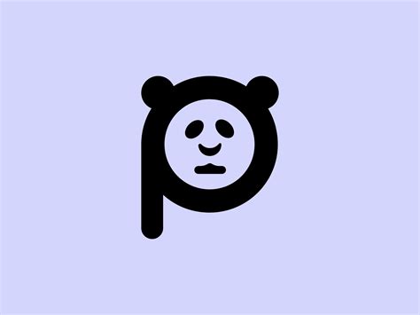 Panda Logo Negative Space By Mohamed Abdel Jawad On Dribbble
